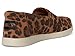 TOMS Women's Alpargata Classic Slip On Espadrille, Leather Upper, CloudBound Insole, Easy On and Off, Brown Sugar Leopard Suede, 8