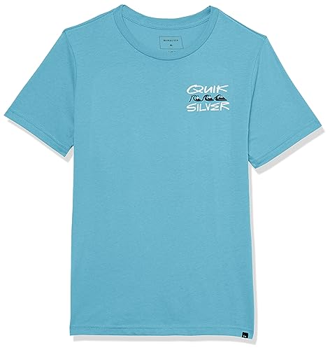 Quiksilver Boy’s Quik Frame Tee Shirt, Azure Blue 233