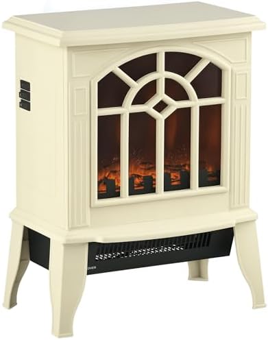 HOMCOM 18" Electric Fireplace Stove Review
