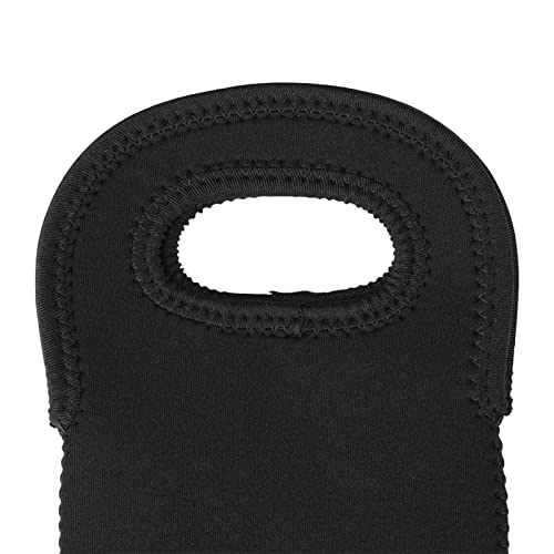 Neoprene Waterproof 3pcs Black Wine Carrier, Wine Bottle Cooler Sleeve, Water Bottle Wine Bottle for Keeping Drinks Stay Cold Protecting Bottles from Damage
