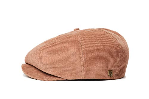 Brixton Brood Cord Casquette Snap Headwear, Marron, XL