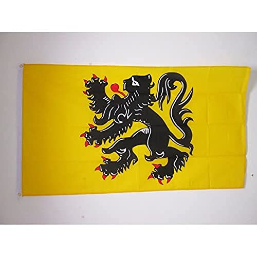 Bandiera Nord-Passo Di Calais 150X90Cm - Bandiera Nord-Pas-De-Calais In Francia 90 X 150 Cm - Az Flag