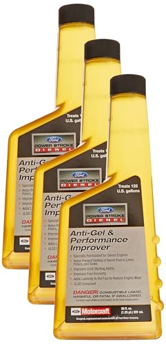 Ford Genuine Fluid PM-23-A ULSD Compliant Anti-Gel and Performance Improver - 20 oz. (Pack of 3)