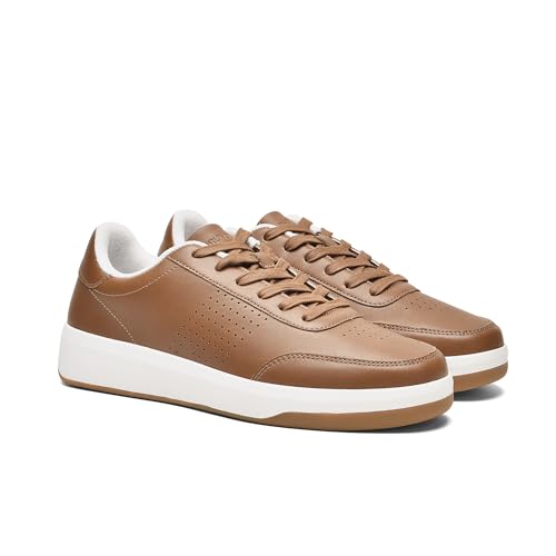 Bruno Marc Men's Casual Arch Support Fashion Sneaker Comfortable Dress Shoes,Size 10.5,Brown,SBFS2322M