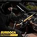 SURDOCA Upgraded Car Steering Wheel Lock Anti-Theft Device, Steering Wheel Locks for Car SUV Van, Easy Installation, Rubber Protection, Extendable Universal Security Device