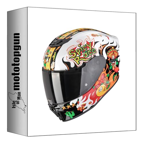 Casque intégral Scorpion exo-JNR air Yucatan Taille S pour moto de route