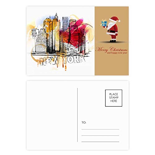 Cartes postales New York City Père Noël pour décorer vos fêtes