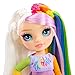 Rainbow High Jr High Rock Band - Amaya, Rainbow 9” Fashion Doll with Keyboard, Customize with Stickers, Posable, Great Toy Gift for Kids Ages 4+