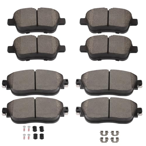 Image of SCITOO D1694 D1646 Front & Rear Ceramic Brake Pad Sets 17-19 For INFINITI For QX30,14-15 For Mercedes-Benz For B Electric Drive,12-14 For B180,13-19 For B250,16-17 For B250e,14-19 For CLA250