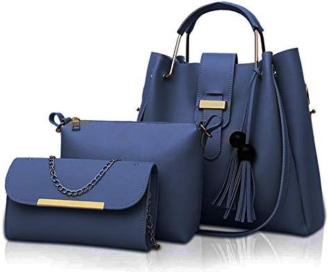 Fargo Women's Handbag & Sling Bags (Set of 3, Navy Blue)