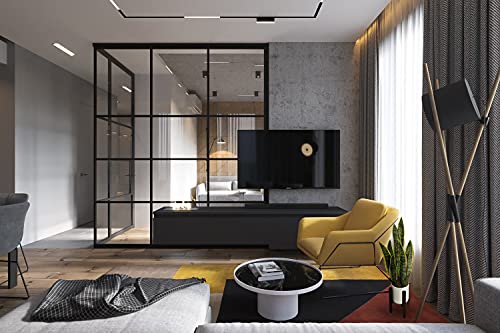 Greenboxx Artificial Snake Plant Pot 27" Portable Faux Potted Air-Purifying Indoor Plant Home Décor | Window And Wedding Décor | Arrangement Garden Ceramic Pot & Stand Included (Green-Yellow) #TOP6