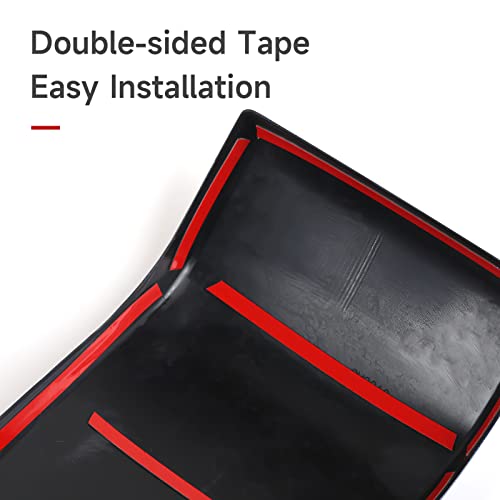 Image of Car Armrest Box Anti Kick Decals for 2022 2023 2024 2025 2026 Honda Civic 11th Gen Accessories ABS Carbon Fiber Interior Stickers