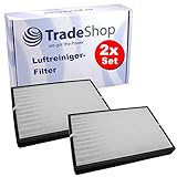 Trade-Shop - Juego de 2 filtros combinados de repuesto (filtro HEPA, filtro de carbón activo, filtro TiO2) para purificador de aire Comedes LR 700, sustituye a PT94048)