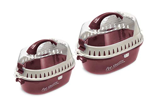 Karlie Transportbox Pet Shuttle L: 25 cm B: 19 cm H: 18 cm rood - Image 3