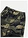 WDIRARA Toddler Girl's Camo Cargo Jeans Baggy Denim Pants with Flap Pockets Army Green 7Y