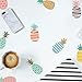 Pineapple Stickers Wall Decals, Cute Pastel Wall Stickers Wallpaper Removable Peel and Stick, Vinyl Waterproof for Kids Girls Room Bedroom Living Room Nursery