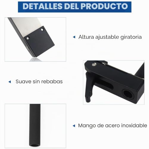 Sargentos de apriete ajustable de 20mm con 4 perros de banco para carpintería 5