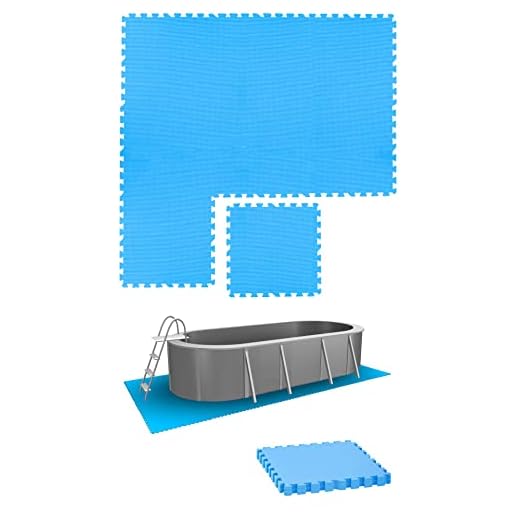 Eyepower 8 Grandes Alfombrillas: 1,9 M², 50 X 50 Cm, Alfombrilla Antideslizante Para Piscina, Para Exteriores, Para Piscina O Exterior