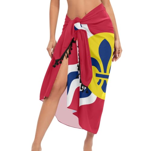 Pareo transpirable para traje de baño con protección solar UV de mujer 2