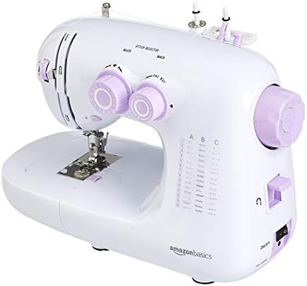 Amazon Basics Household 42 Stitch Sewing Machine with Variable Speed Function