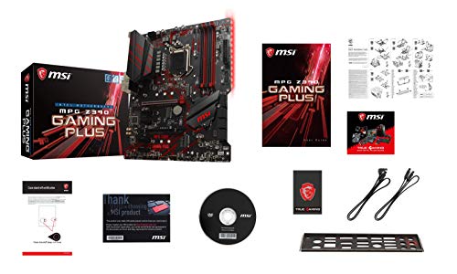 MSI MPG Z390 GAMING PLUS Scheda Madre, Socket LGA 1151, Nero