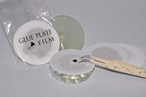 Glue Plate Film for Eyelash Extension Adhesive, Pack Of 30, Best Tool to Use for Easy Clean Up after Lash Extensions