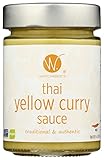 WATCHAREE'S Thai Yellow Curry Sauce | Vegan | Authentic Traditional Thai Recipe | 12oz Jar (Thai Yel