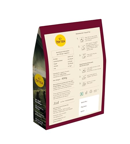 Image of TESSTEA Kolhapuri Jaggery Tea Premix, Elaichi (Cardamom) Flavour