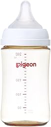 PIGEON ピジョン 母乳実感 哺乳びん 240ml 3ヵ月頃~ 上質なプラスチック 医療機関にも採用 軽くて割れにくい