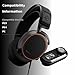 SteelSeries Arctis Pro + GameDAC Gaming Headset - Certified Hi-Res Audio System...