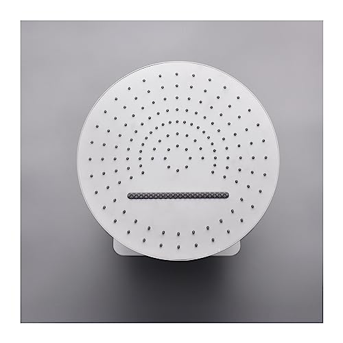Ensemble de mitigeur de douche thermostatique noir et blanc avec affichage - 6