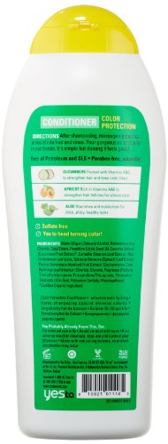 Yes To Cucumbers Color Protection Conditioner, 11.5 Fluid Ounce #TOP1