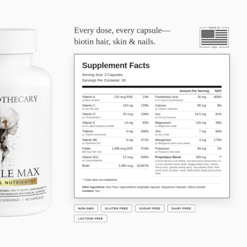 Dear Apothecary Follicle Max Supplement