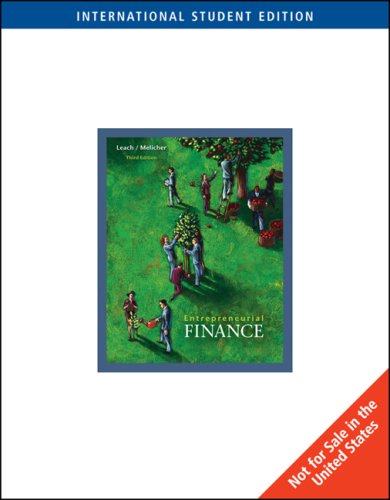 Entrepreneurial Finance