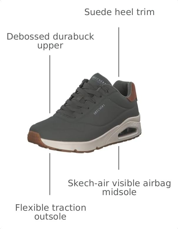 Image of Skechers Men's UNO - Suited On Air Sneaker