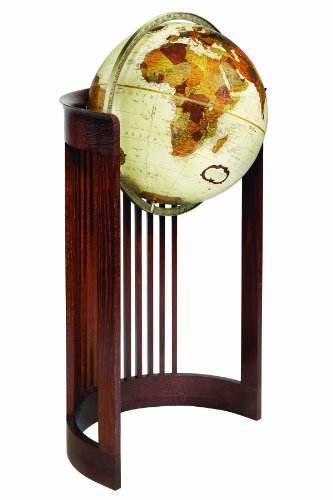 Replogle Globes Barrel Globe, Large, Bronze