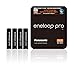 Produktbild Panasonic eneloop, Ready-to-Use Ni-MH Akku, AAA Micro, 4er Pack, Storage Case, min. 930 mAh, 500 Ladezyklen, starke Leistung, wiederaufladbare Akku Batterie