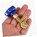 ABOOFAN 2pcs Automotive Valve Opener Tool Brass Safety Adapter for Flow Control Valves