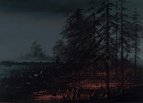 Affiche Bivouac d'un Sioux War Party George Catlin habiller un grand mur vide 60x90cm
