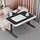 Laptoptisch, Laptop Betttisch Klappbar, Notebook Tisch,Schublade, Slot, für Bett, Sofa, Boden (Black)