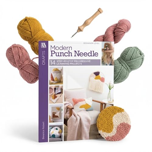 Image of Leisure Arts Modern Punch Needle Bk, None