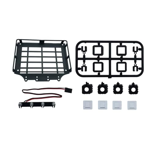 Portaequipajes Metálico MJX Hyper Go H12Y Evita Roturas en Techo RC