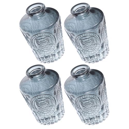 Flacons diffuseurs d'arômes en verre bleu anti-odeurs pour la maison - 2