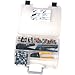 IDEAL Industries, Inc. 33-620 Economy Coax Compression Starter Kit, Compression Tool for F Connectors, RG-59 and RG-6/6 Quad, w/ Stripper, Cutter, Connectors,Black