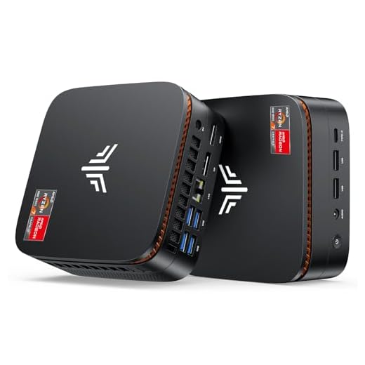 NiPoGi Hyper H1 Mini PC W-11 Pro ΑΜD Ryzen 7 6800H(Max 4.7GHz,8C/16T)32Go(16+16Go)DDR5 4800MHz/1To M.2 NVMe SSD,Ordinateur de Bureau DP2.0+HDMI 2.0+Type-C 4K Triple Display/WiFi 6/BT 5.2/VESA Supporté