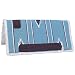 Tough 1 Tough-1 square Saddle Pad/fleece Bottom, Teal/black/Cream