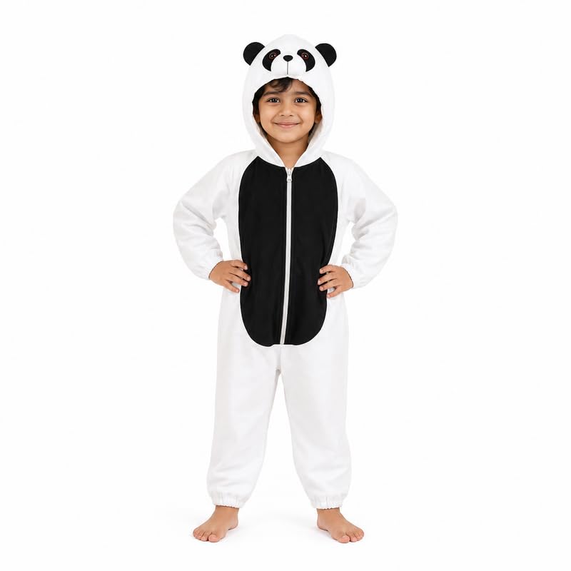Image of Animal Costume for Kids | Plush Fancy Dress Costume for Boys & Girls |School Fancy Dress, Annual Day, Jungle Theme, Role Play, Halloween & Birthday Party