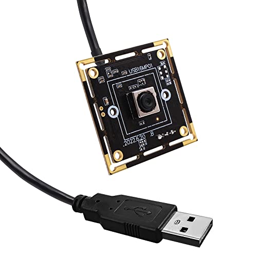 Module caméra USB UVC 16 MP CMOS pour OpenCV et PC