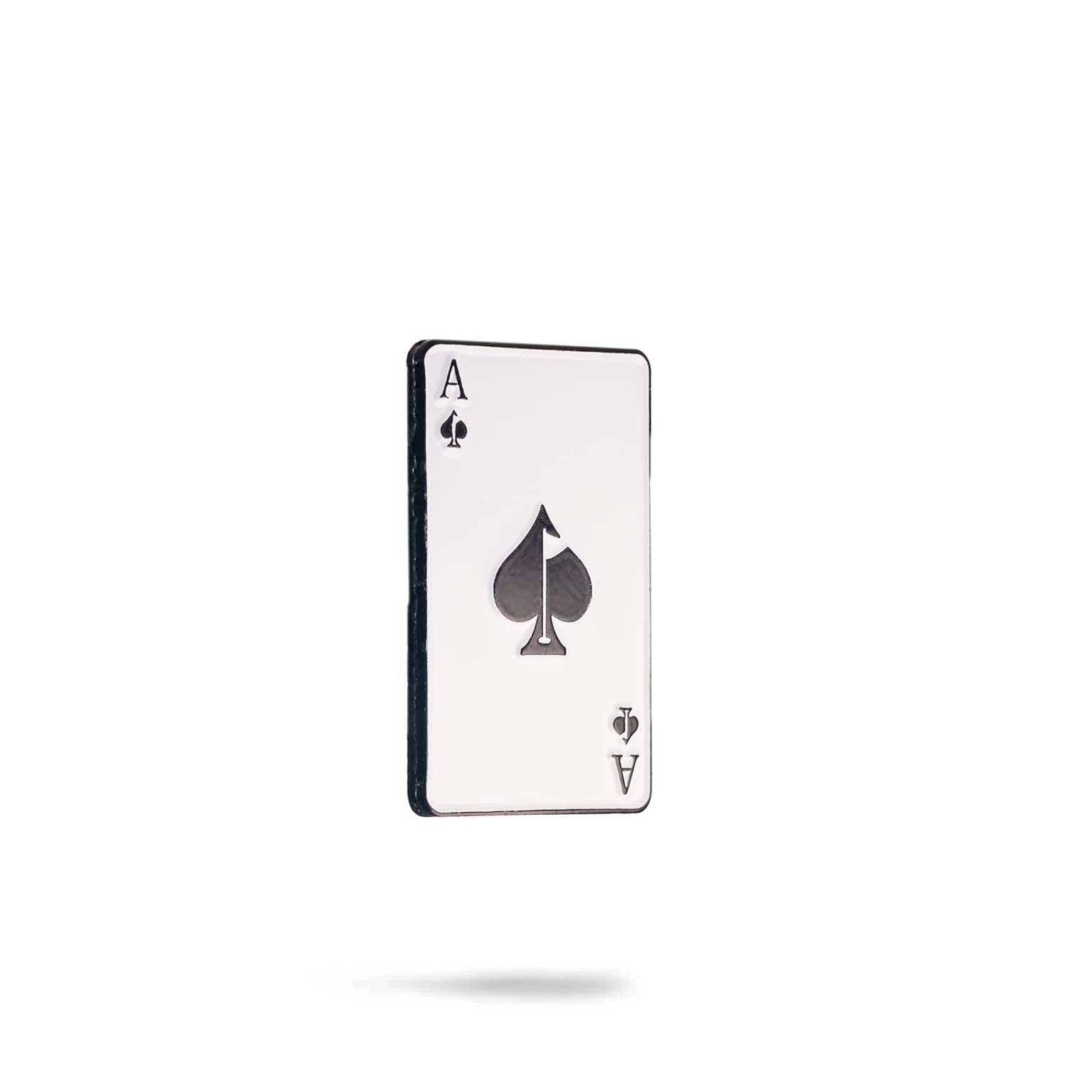 Pins & Aces Golf Ball Marker - Premium Metal, Unique Enamel Paint Custom Design - Attaches to Any Magnet - Add Style & Customize Your Golf Game