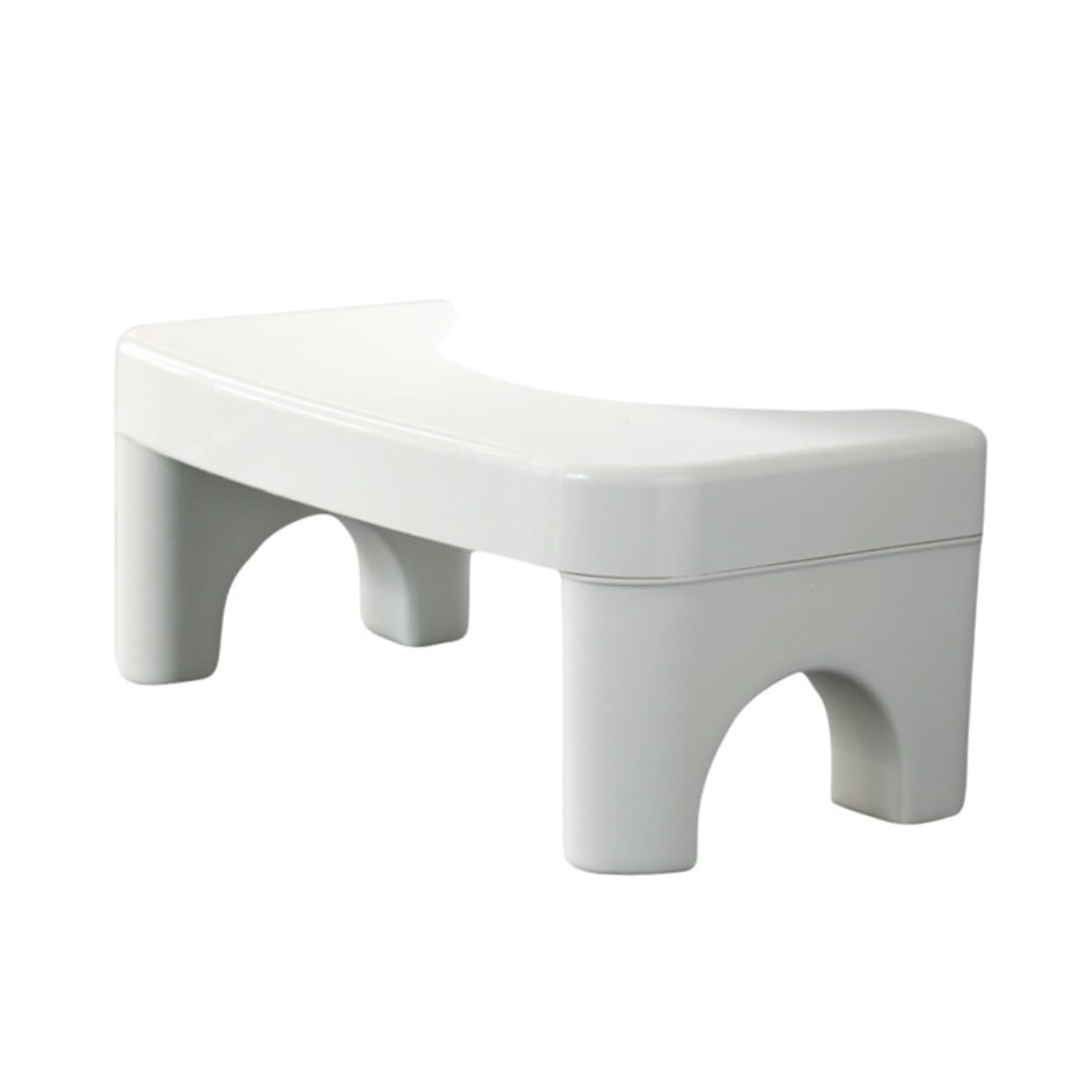 Beavorty Stable Toilet Chair Thicken Toilet Stool Anti-Slip Design for Bathroom Use
